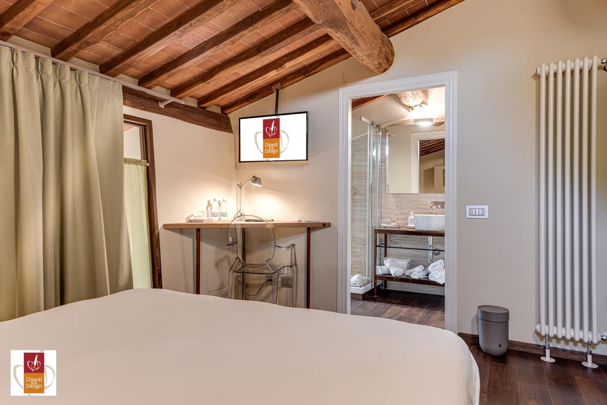 Bed & Breakfast Chianti Design Infinity Pool Shared 3*